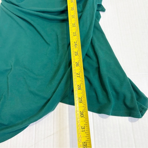 Wilfred Aritzia New Saturn Mini Dress Aventurine Green Size Small Sarong Wrap - Picture 11 of 11